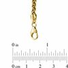 Thumbnail Image 1 of Men's 3.9mm Square Wheat Chain Necklace in 14K Gold - 26"