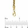 Thumbnail Image 2 of Men's 3.9mm Square Wheat Chain Necklace in 14K Gold - 26"