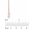 Thumbnail Image 2 of 1.1mm Wheat Chain Necklace in 14K Rose Gold - 18&quot;