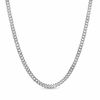 Thumbnail Image 1 of 2.0mm Gourmette Chain Necklace in 14K White Gold - 24"