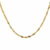 Thumbnail Image 1 of 1.5mm Singapore Chain Necklace in 14K Gold - 20"