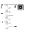 Thumbnail Image 2 of Quad Square-Cut Black Sapphire Stud Earrings in Black Ruthenium Plated Sterling Silver