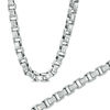 Thumbnail Image 0 of Men's 6.0mm Box Necklace and Bracelet Set in Stainless Steel - 24"