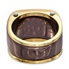 Thumbnail Image 3 of 1/10 CT. T.W. Diamond Ring in Brown IP Stainless Steel - Size 10