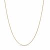 Thumbnail Image 1 of Ladies' 1.1mm Cable Chain Necklace in 10K Gold - 16"