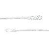 Thumbnail Image 4 of 1.0mm Box Chain Necklace in 10K White Gold - 20"