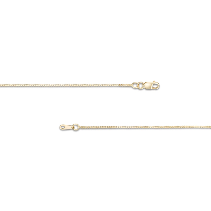 Main Image 3 of 1.0mm Box Chain Necklace in 10K Gold - 22"