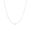 Thumbnail Image 0 of 1.0mm Box Chain Necklace in 10K White Gold - 18"