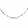 Thumbnail Image 0 of Ladies' 0.85mm Adjustable Box Chain Necklace in 10K White Gold - 22"