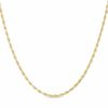 1.5mm Rope Chain Necklace in 10K Gold - 20"