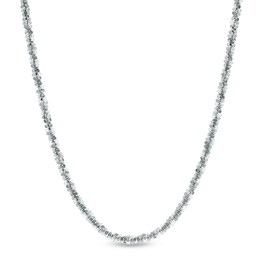 1.5mm Sparkle Chain Necklace in 10K White Gold - 18&quot;