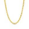 Thumbnail Image 1 of 3.0mm Rope Chain Necklace in 10K Gold - 22"