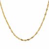 Thumbnail Image 1 of 1.0mm Singapore Chain Necklace in 10K Gold - 20"