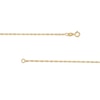 Thumbnail Image 2 of 1.25mm Singapore Chain Necklace in Solid 10K Gold - 18"