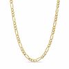 Thumbnail Image 1 of Men's 5.0mm Figaro Chain Necklace in 10K Gold - 22"