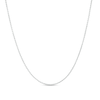 Thumbnail Image 0 of Ladies' 0.9mm Adjustable Cable Chain Necklace in Sterling Silver - 22"