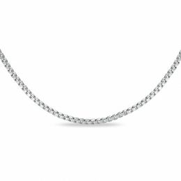 0.9mm Box Chain Necklace in Sterling Silver - 20&quot;