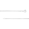 Thumbnail Image 2 of 1.3mm Box Chain Necklace in Sterling Silver - 18"