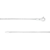 Thumbnail Image 3 of 1.3mm Box Chain Necklace in Sterling Silver - 18"