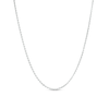 Thumbnail Image 1 of Ladies' 1.4mm Cable Chain Necklace in Sterling Silver - 16"