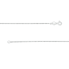 Thumbnail Image 3 of Ladies' 1.4mm Cable Chain Necklace in Sterling Silver - 16"