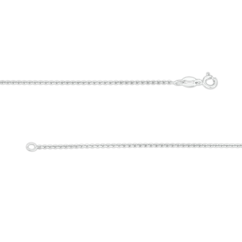 1.4mm Cable Chain Necklace in Sterling Silver - 18"