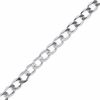 Thumbnail Image 1 of 5.5mm Curb Chain Bracelet in Sterling Silver - 8.5"
