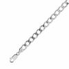 Thumbnail Image 2 of 5.5mm Curb Chain Bracelet in Sterling Silver - 8.5"