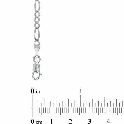 Men's 7.0mm Figaro Chain Necklace in 
