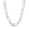 Thumbnail Image 0 of Men's 7.0mm Figaro Chain Necklace in Sterling Silver - 24"