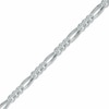 Thumbnail Image 0 of Men's 7.0mm Figaro Chain Bracelet in Sterling Silver - 8.5"