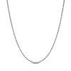 Thumbnail Image 0 of 1.4mm Rope Chain Necklace in Sterling Silver - 18"