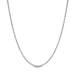 1.4mm Rope Chain Necklace in Sterling Silver - 18&quot;
