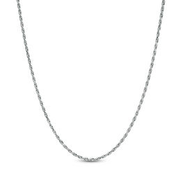 1.4mm Rope Chain Necklace in Sterling Silver - 18"