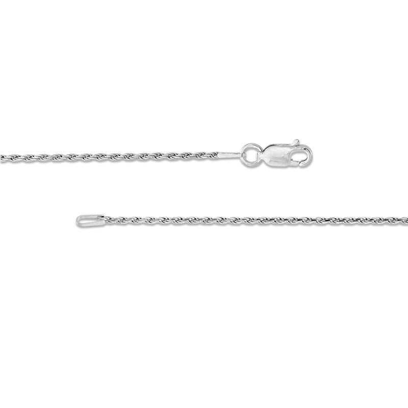 1.4mm Rope Chain Necklace in Sterling Silver - 18"