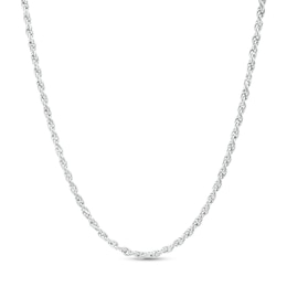 1.8mm Rope Chain Necklace in Sterling Silver - 24&quot;