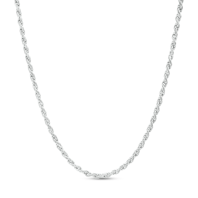 1.8mm Rope Chain Necklace in Sterling Silver - 24"
