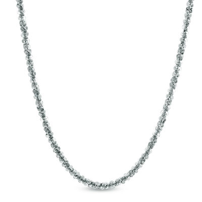 1.5mm Sparkle Chain Necklace in Sterling Silver - 16"