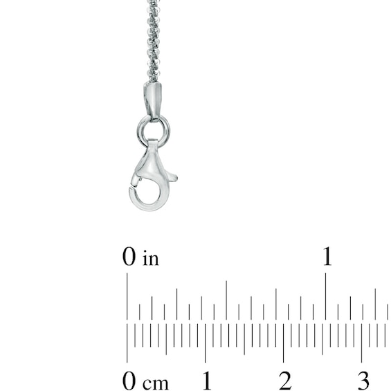 1.5mm Criss-Cross Chain Necklace in Sterling Silver - 18"