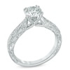 Thumbnail Image 2 of Celebration Fire® 1 CT. Diamond Solitaire Vintage-Style Ring in 14K White Gold (H-I/SI1-SI2)