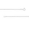Thumbnail Image 3 of 1.3mm Box Chain Necklace in Sterling Silver - 20"