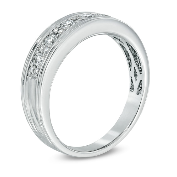 1/2 CT. T.w. Diamond Ring in 10K White Gold