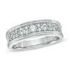 Thumbnail Image 1 of Men's 1 CT. T.W. Diamond Ring in 10K White Gold