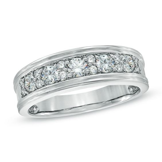 1 CT. T.w. Diamond Ring in 10K White Gold