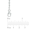 Thumbnail Image 1 of 2 CT. T.W. Diamond Fashion Necklace in 10K White Gold