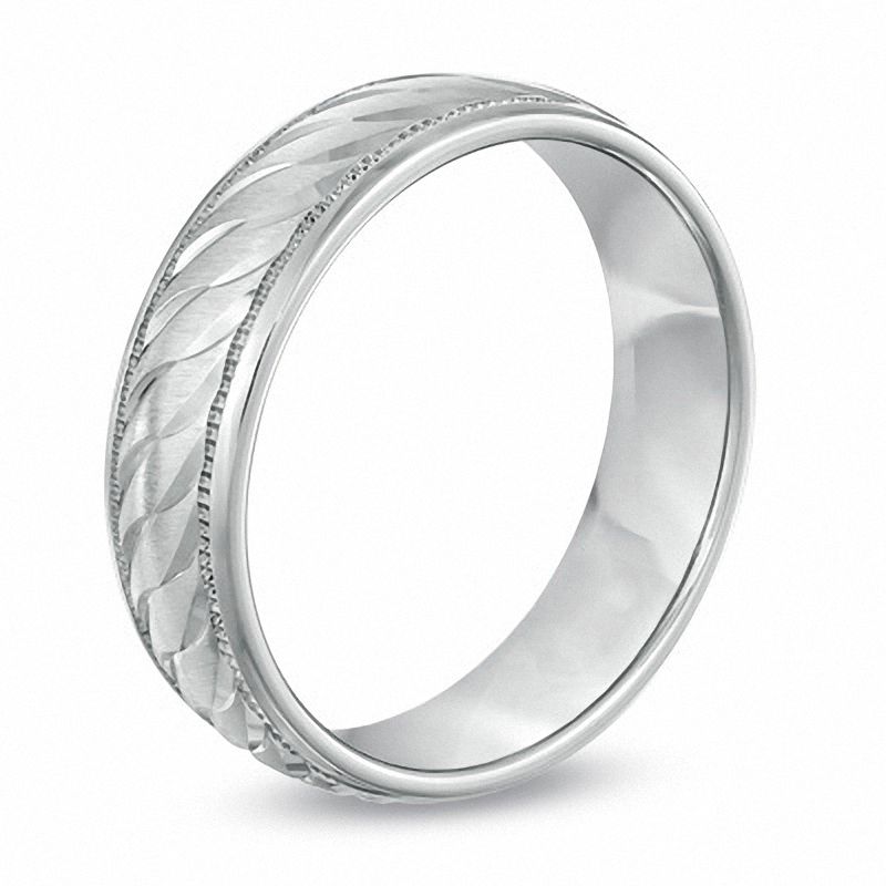 Mens 6mm Sterling Silver Wedding Band | 13 1/2 | Rings Bands | Christmas Gifts