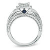 Thumbnail Image 2 of Vera Wang Love Collection 1 CT. T.W. Quad Princess-Cut Diamond Engagement Ring in 14K White Gold