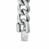 Thumbnail Image 2 of Men's 8.0mm Flat Curb Necklace and Bracelet Set in Stainless Steel - 24&quot;