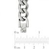 Thumbnail Image 3 of Men's 8.0mm Flat Curb Necklace and Bracelet Set in Stainless Steel - 24&quot;