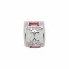 Thumbnail Image 1 of Persona® Sterling Silver Enamel with Pink Crystals Charm